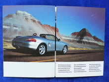 Lade das Bild in den Galerie-Viewer, Porsche Finanzdienstleistungen - Boxster 911 Turbo - Prospekt Brochure 05.1996
