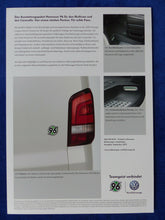 Lade das Bild in den Galerie-Viewer, VW Bus T5 Multivan Caravelle Hannover 96 Edition MJ 2013 - Prospekt 09.2012
