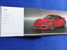 Lade das Bild in den Galerie-Viewer, Porsche Exclusive 911 Carrera 991 MJ 2013 - Hardcover Prospekt Brochure 05.2012
