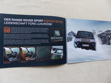 Lade das Bild in den Galerie-Viewer, Range Rover Sport Edition 60YRS - Limited 1 of 100 - Prospekt Brochure 2008
