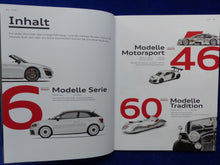 Lade das Bild in den Galerie-Viewer, Audi collection Miniaturen 2014 - A1 R8 quattro - Prospekt Brochure 01.2014

