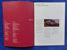 Lade das Bild in den Galerie-Viewer, Audi A4 Sonderausstattungen MJ 1995 - Prospekt Brochure 09.1994
