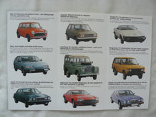 Lade das Bild in den Galerie-Viewer, British Leyland - Rover Jaguar Triumph - Prospekt Brochure 1981
