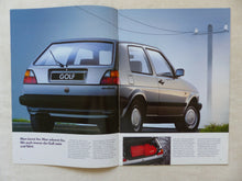 Lade das Bild in den Galerie-Viewer, VW Programm 1990 - Golf Passat Corrado Caravelle - Prospekt Brochure 08.1989
