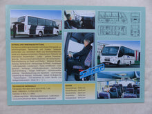 Lade das Bild in den Galerie-Viewer, Silcar Sloughi Omnibus Mercedes Vario 815 D MJ 1999 - Prospekt Brochure 08.1998
