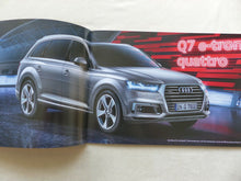 Lade das Bild in den Galerie-Viewer, Audi Q7 e-tron quattro Hybrid TDI MJ 2016 - Prospekt Brochure 03.2016
