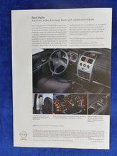 Lade das Bild in den Galerie-Viewer, Opel Agila Facelift MJ 2004 - Prospekt Brochure 07.2003
