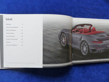 Lade das Bild in den Galerie-Viewer, Porsche Exclusive 911 Carrera Targa Turbo MJ 2014 - Hardcover Prospekt 12.2013
