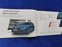 Lade das Bild in den Galerie-Viewer, Audi Sport Edition Plus - A4 A5 Coupe Q5 MJ 2015 - Prospekt Brochure 10.2014

