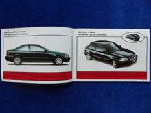 Lade das Bild in den Galerie-Viewer, Honda Programm 1997 - Civic CRX Accord Legend NSX - Prospekt Brochure 12.1996
