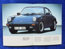 Lade das Bild in den Galerie-Viewer, Porsche Gebrauchtwagen - 911 Carrera Cabrio 968 - Prospekt Brochure 01.1996
