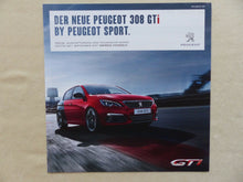 Lade das Bild in den Galerie-Viewer, Peugeot 308 GTi By Peugeot Sport MJ 2018 Prospekt Brochure + Preisliste 09.2017
