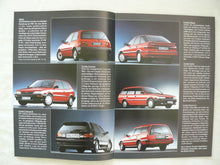 Lade das Bild in den Galerie-Viewer, Toyota Programm 1991 Starlett Corolla Carina Supra - Prospekt Brochure 09.1990
