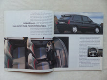 Lade das Bild in den Galerie-Viewer, Citroen Programm '92 - AX ZX BX XM C15 C25 - Prospekt Brochure 06.1992

