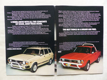 Lade das Bild in den Galerie-Viewer, Subaru 1979 GF Hardtop Brat DL Station Wagon - US-Prospekt Brochure 1979 USA

