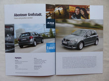 Lade das Bild in den Galerie-Viewer, Suzuki SX4 city Sondermodell MJ 2010 - Prospekt Brochure 08.2009
