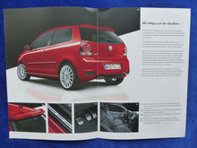 Lade das Bild in den Galerie-Viewer, VW Polo GTI Cup Edition MJ 2008 - Prospekt Brochure + Preisliste 11.2007
