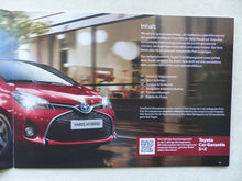 Lade das Bild in den Galerie-Viewer, Toyota Yaris Zubehör - Prospekt Brochure + Preisliste 04.2016
