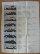 Lade das Bild in den Galerie-Viewer, Porsche 959 Poster &amp; Programm 1986 911 924 944 928 - Prospekt Brochure 08.1985
