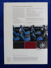 Lade das Bild in den Galerie-Viewer, Opel Zafira Njoy MJ 2003 - Prospekt Brochure 12.2002
