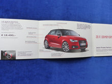 Lade das Bild in den Galerie-Viewer, Audi A1 Sportback 1.2 TFSI admired - Prospekt Brochure 2014
