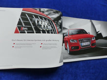 Lade das Bild in den Galerie-Viewer, Audi S5 Sportback quattro MJ 2010 - Prospekt Brochure 11.2009
