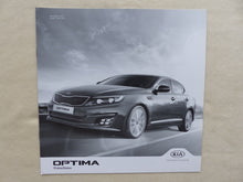 Lade das Bild in den Galerie-Viewer, Kia Optima Hybrid MJ 2015 - Prospekt Brochure + Preisliste 05.2014
