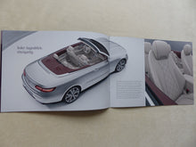 Lade das Bild in den Galerie-Viewer, Mercedes E-Klasse Cabrio 25th Anniversary MJ 2018 - Prospekt Preisliste Brochure 06.2017
