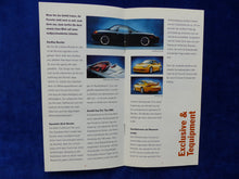 Lade das Bild in den Galerie-Viewer, Porsche News Herbst 98 - 911 Carrera 4 Travel Club - Prospekt Brochure 09.1998
