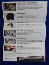 Lade das Bild in den Galerie-Viewer, Abarth Tuning &amp; Zubehör für Fiat 500 500C Punto - Prospekt Brochure 05.2012
