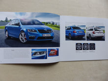 Lade das Bild in den Galerie-Viewer, Skoda Octavia RS Limousine Combi MJ 2016 - Prospekt Preisliste Brochure 05.2015
