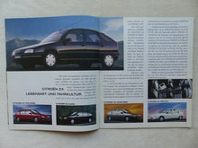 Lade das Bild in den Galerie-Viewer, Citroen Programm '92 - AX ZX BX XM C15 C25 - Prospekt Brochure 06.1992

