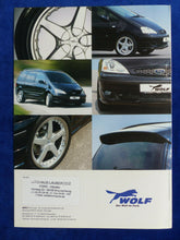 Lade das Bild in den Galerie-Viewer, Wolf Tuning Ford Galaxy Individualprogramm MJ 2003 - Prospekt Brochure 06.2002

