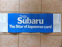 Lade das Bild in den Galerie-Viewer, Subaru 1975 Clipper Cruiser All-Star Superstar - US-Prospekt Brochure 1975 USA
