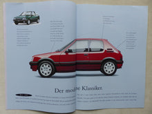 Lade das Bild in den Galerie-Viewer, Peugeot Modellprogramm 1994 - 106 205 306 405 605 - Prospekt Brochure 08.1993
