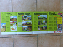 Lade das Bild in den Galerie-Viewer, Claas Frühkauf '99 - Mähdrescher &amp; Pressen - Prospekt Brochure 1999
