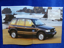 Lade das Bild in den Galerie-Viewer, Kia Sportage MJ 1996 - Prospekt Brochure 08.1995
