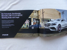 Lade das Bild in den Galerie-Viewer, Mercedes-Benz CLA AMG Coupe Shooting Brake MJ 2017 - Prospekt Brochure 07.2016
