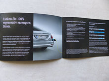 Lade das Bild in den Galerie-Viewer, Mercedes-Benz EnBW Ökostrom - emissionsfrei elektrisch fahren - Prospekt 2017
