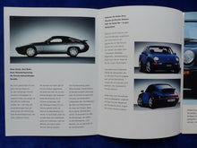 Lade das Bild in den Galerie-Viewer, Porsche Gebrauchtwagen - 911 Carrera Cabrio 968 - Prospekt Brochure 01.1996
