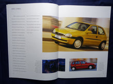 Lade das Bild in den Galerie-Viewer, Opel Programm 1999 - Corsa Tigra Astra Zafira Omega - Prospekt Brochure 02.1999
