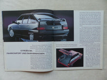 Lade das Bild in den Galerie-Viewer, Citroen Programm '92 - AX ZX BX XM C15 C25 - Prospekt Brochure 06.1992
