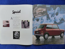 Lade das Bild in den Galerie-Viewer, Mini Cooper Mayfair Special - Prospekt Brochure + Farben 01.1992 Großformat
