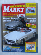 Lade das Bild in den Galerie-Viewer, Mercedes-Benz 300 SL Flügeltürer - Titelstory - Oldtimer Markt Heft 6/2000
