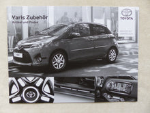Lade das Bild in den Galerie-Viewer, Toyota Yaris Zubehör - Prospekt Brochure + Preisliste 04.2016
