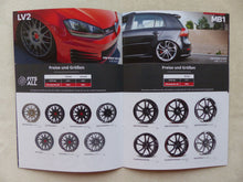 Lade das Bild in den Galerie-Viewer, mbdesign Alufelgen Programm 2018 - VW Golf GTI Audi BMW - Prospekt Brochure 2017
