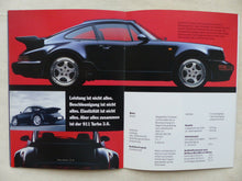Lade das Bild in den Galerie-Viewer, Porsche Modelle 1994 - 911 Turbo 928 GTS 968 - Prospekt Brochure 08.1993
