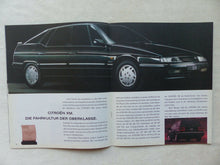 Lade das Bild in den Galerie-Viewer, Citroen Programm '92 - AX ZX BX XM C15 C25 - Prospekt Brochure 06.1992
