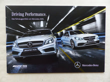 Lade das Bild in den Galerie-Viewer, Mercedes AMG Driving Performance 2014 - 2 Prospekte Brochure in Box 07.2013
