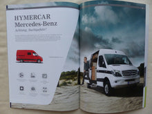 Lade das Bild in den Galerie-Viewer, Hymer Hymercar Reisemobil 2018 Fiat Mercedes - Prospekt Brochure 2017
